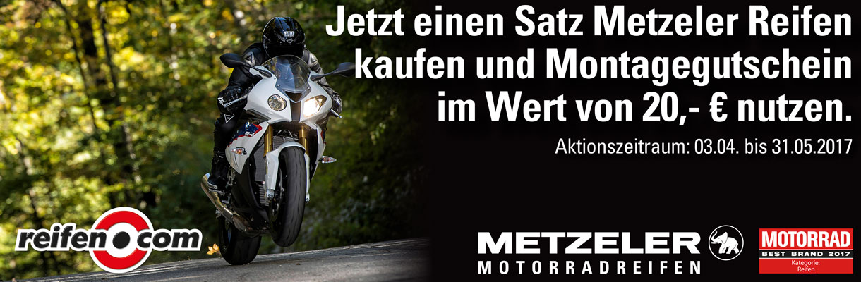 Metzeler - Montagegutschein