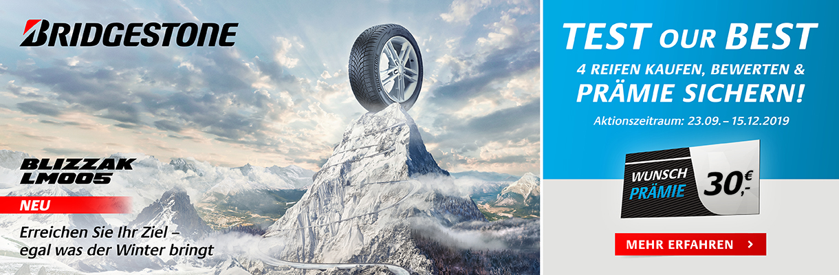 Bridgestone TEST OUR BEST