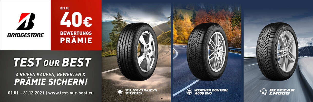 Bridgestone Test Our Best 2021 - Austria