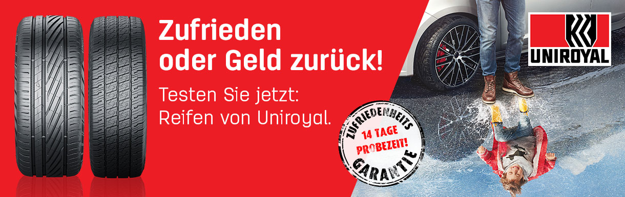 Uniroyal Zufriedenheitsgarantie