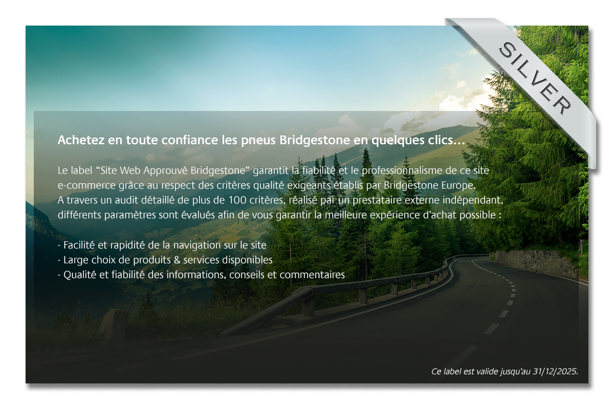 Bridgstone Label Certificate