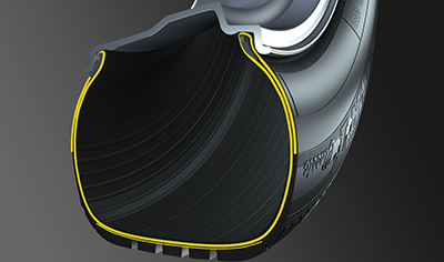 Hochfeste Reifenkonstruktion