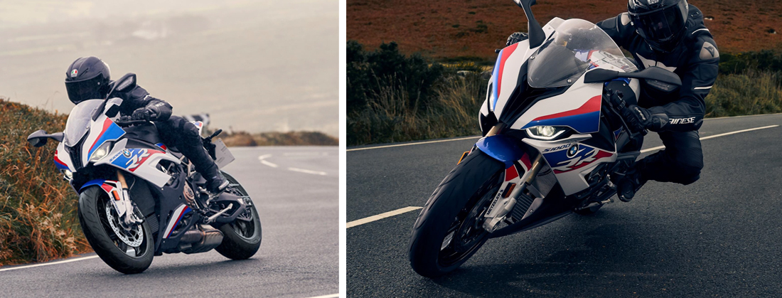 Motorrad und Reifen Sportec-M9 von Metzler