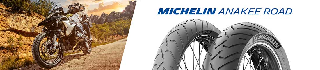 MICHELIN Anakee Road MICHELIN Anakee Road - ein Straßenreifen, speziell entwickelt für Reiseenduros