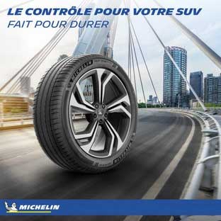 Michelin Pilot Sport 4 SUV Adhérence / freinage