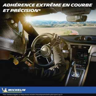 Performances Michelin Pilot Sport Cup 2R