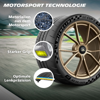 Gummimischung Michelin Pilot Sport Cup 2R
