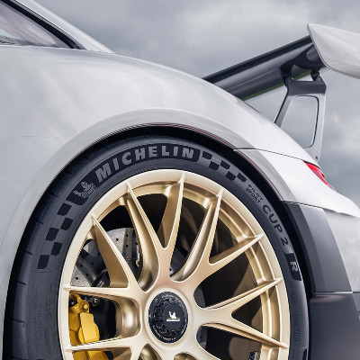 Hilfreiche Abnutzungsanzeige Michelin Aplin 5 Profilabnutzung