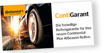 ContiGarant - Reifengarantie