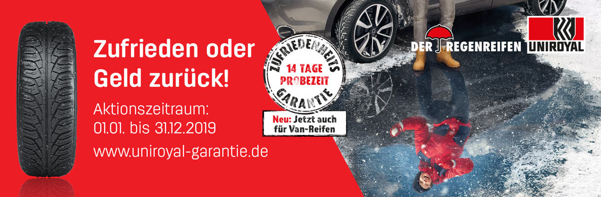 Uniroyal Zufriedenheitsgarantie