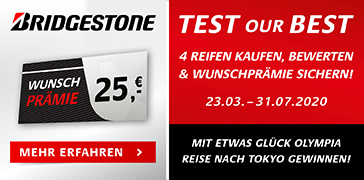 Bridgestone TEST OUR BEST 2020