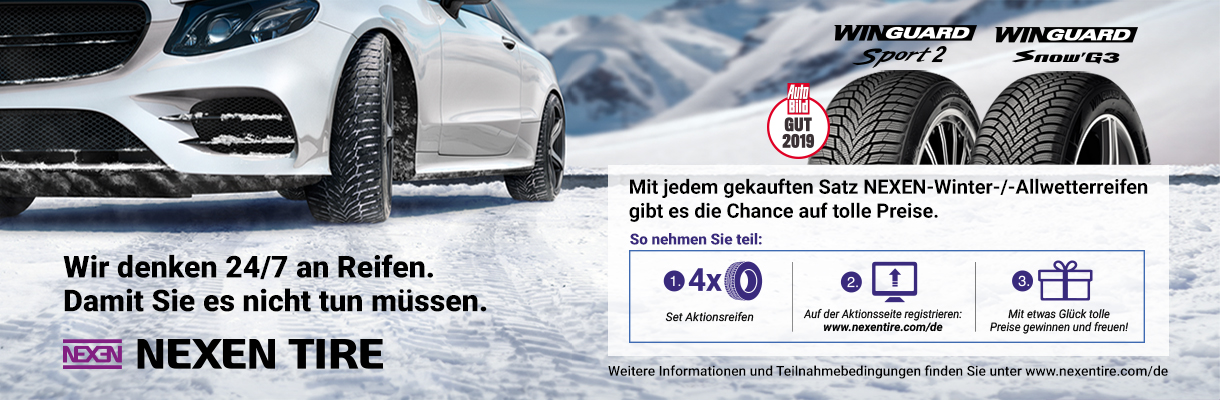 Nexen Reifen Gewinnspiel Winter 2020