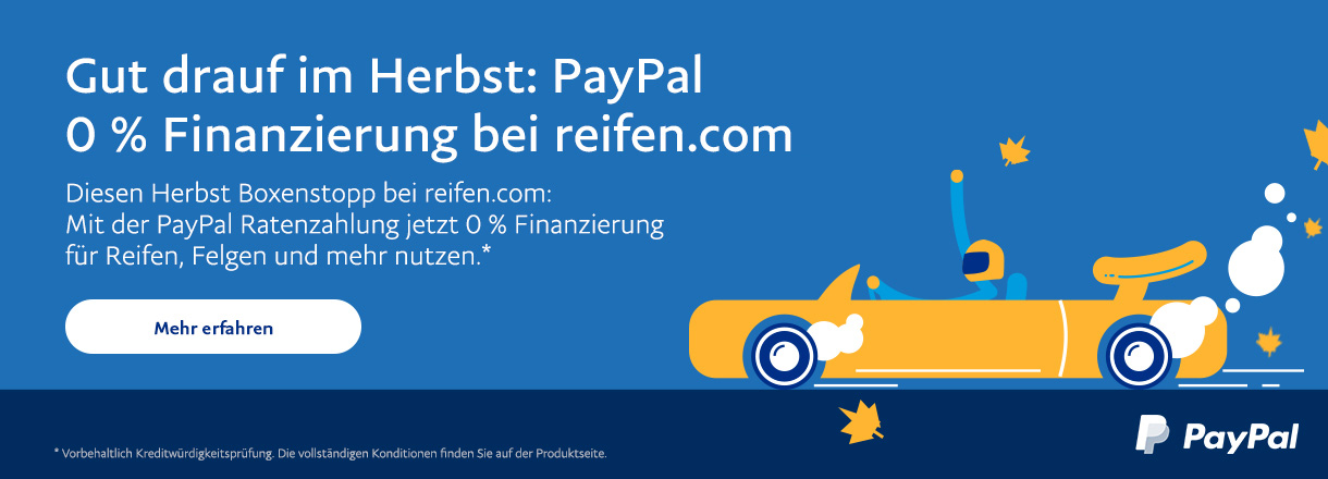 Banner PayPal Ratenzahlung Oktober 2020