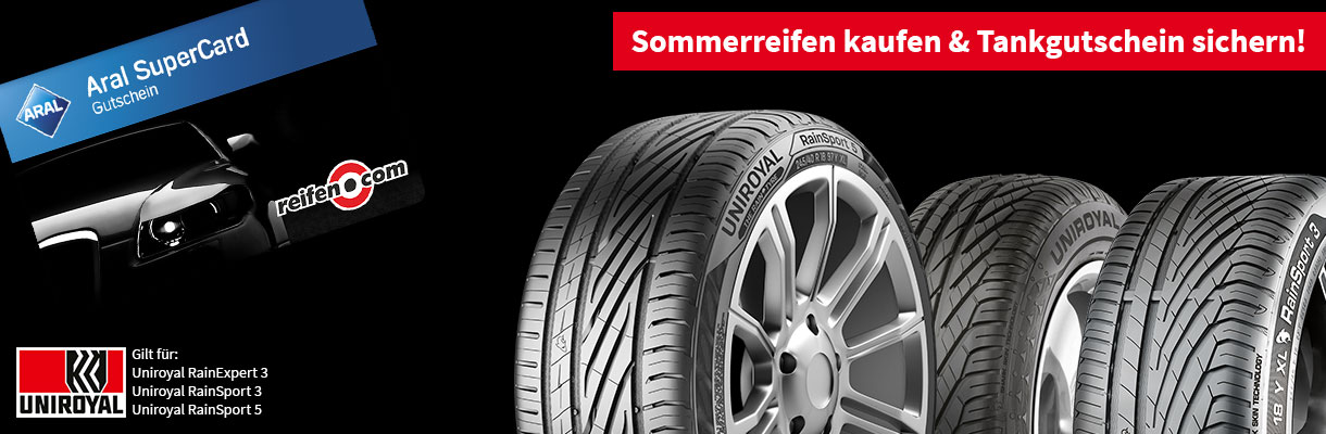 reifencom Uniroyal Reifen Gutschein Aktion